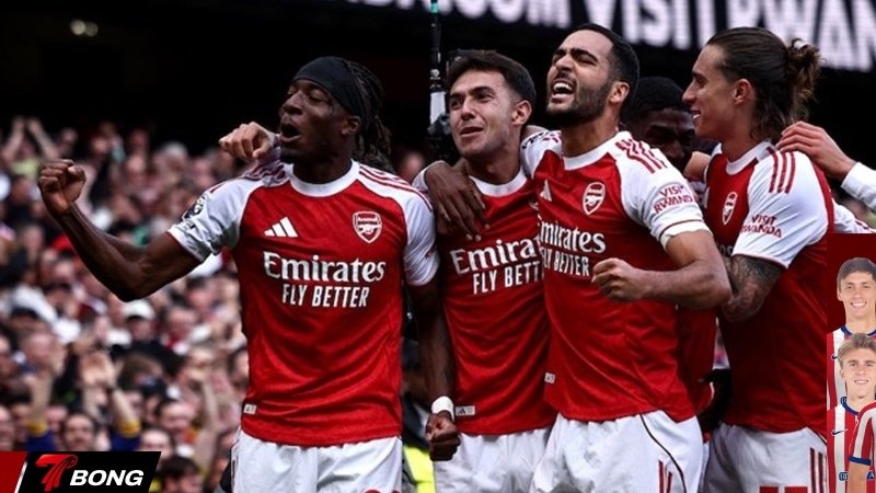  Arsenal đang dẫn đầu Premier League với 70 điểm